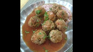 albondigas de soya y carne [upl. by Lenrad]