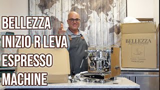 Introduction Bellezza Inizio R Leva Heat Exchange Espresso Machine [upl. by Einolem1]