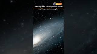 Zooming in on the Andromeda Galaxy  Xtra Science [upl. by Ayiram821]