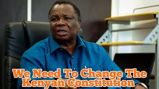 ATWOLI SAYS THAT KENYAN CONSTITUTION SHOULD BE CHANGED [upl. by Gnemgnok]