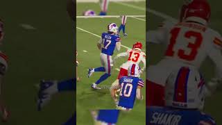 Josh Allen And The Bills END The Chiefs PERFECT SEASON 🤯🔥 shorts [upl. by Eicats341]