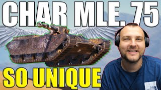 Char Mle 75 The Most Unique Light Tank  World of Tanks [upl. by Gelman]