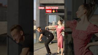 Conga  Gloria Estefan 💃🏻 Salsa  Wedding Dance Choreography 🔥 Online Tutorial firstdance [upl. by Ozne864]