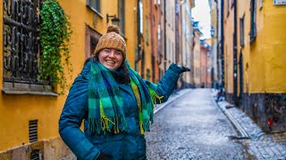 A Very Swedish Winter Day In STOCKHOLM Van Life Europe [upl. by Kensell269]