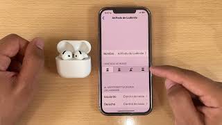 Como Activar y Desactivar Cancelacion de Ruido Airpods 4  Quitar la Cancelacion de Ruido [upl. by Calendre]