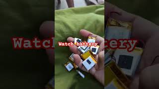 Watch battery replacement bluetoothearphones shorts samriztech [upl. by Davon53]