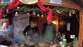 Flitsen van de Kerstmarkt zaterdagmiddag in Oldenzaal 2023 12 16 [upl. by Sapienza]