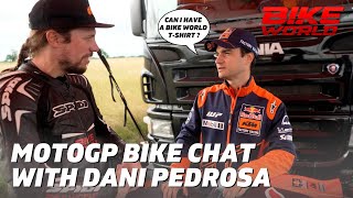 KTM MotoGP Bike Chat With Dani Pedrosa [upl. by Shiroma511]