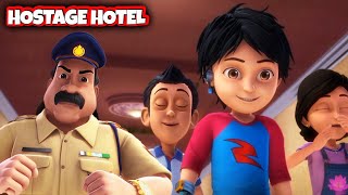 Shiva Cartoon  Hostage Hotel  Kids Only [upl. by Dnar]