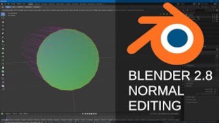 Blender 28 Normal Editing [upl. by Inat]