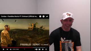 Cordae  Parables Remix FT Eminem Reaction BEAT PILLS 🔥🔥🔥🔥 [upl. by Anehs865]