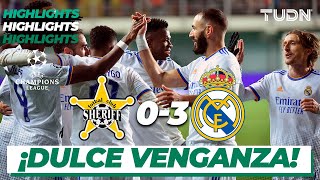 Highlights  Sheriff 03 Real Madrid  Champions League 2122  J5  TUDN [upl. by Licec]