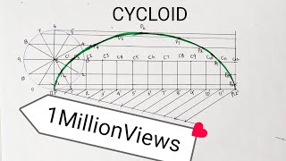 Cycloid Engineering Drawing [upl. by Nnairac]