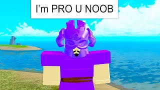 Im A Hidden Pro Veteran Player Roblox Booga Booga Classic [upl. by Brittney]