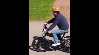 SAMEBIKE LO26 II Folding Electric Bike Adventure Ready samebike ebike automobile bikelife [upl. by Hassadah]