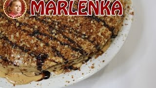 Marlenka bzw Medovník Honigkuchen mit dulche de leche BaKO [upl. by Bonnee]