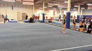 Level 7 gymnastics floor routine bring me to life [upl. by Gustavo]