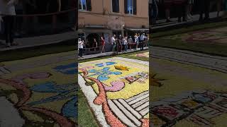 INFIORATA GENZANO DI ROMA [upl. by Nennarb]