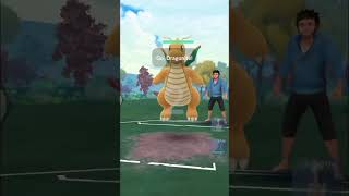 Origin Palkia vs Dragonite in pokemongo subscribe pokemon like 100iv [upl. by Cristionna]