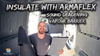 How to Insulate a Van Mercedes Sprinter  Van Conversion 5 [upl. by Terrag]