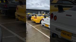 Insane GTR meet Officially Gassed x Motive Video nissangtr [upl. by Statis]