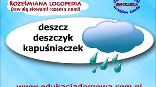 Kapuśniaczek  Julian Tuwim  Roześmiana Logopedia poleca wiersze polskich poetów [upl. by Raquela]