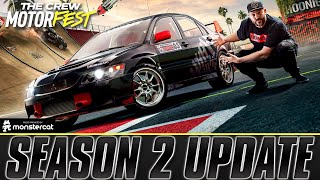 The Crew Motorfest  SEASON 2 UPDATE  TheHoonigans  NEW CARS NEW PLAYLIST NEW PLAYGROUND amp MORE [upl. by Uyerta]