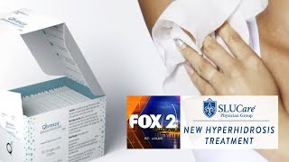 New FDA Approved Treatment for Hyperhidrosis  SLUCare Health Watch [upl. by Culosio881]