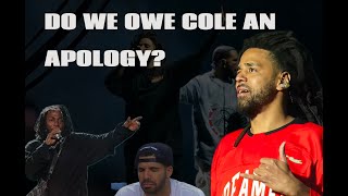 Should we apologize to JCole [upl. by Donalt]