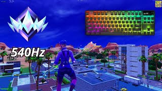 Fortnite Unreal Ranked Reload on RTX 4060  Ryzen 7 5700x  ASMR Keyboard Gameplay  360 FPS 4K [upl. by Muslim]