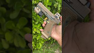 Glock 19x stippled by RealModernPistoleros and optic cut by vulcanmachinewerks [upl. by Raab]