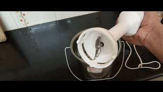 Orpat Hand blender test usage amp water test handblender orpatproduct [upl. by Erodisi]