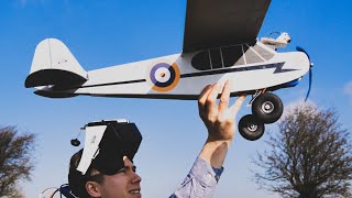 Balsa Basics Cub  FPV Mission [upl. by Meer]