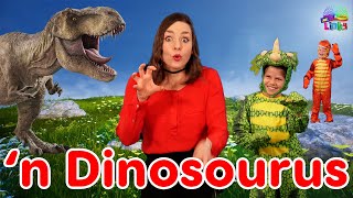 Dinosourus Liedjie vir Kinders  Afrikaanse Liedjies vir Kinders  Opvoedkundige Videos vir Kleuters [upl. by Shishko996]