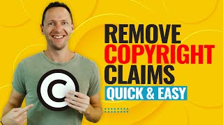 How to Remove Copyright Claims on YouTube Videos [upl. by Bertram547]