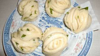 Steamed mandarin rolls  flower rolls  Hanamaki  花卷 [upl. by Nivi]