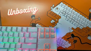 Unboxing tastatura mecanica NeoQwerty Key [upl. by Rehotsirhc]