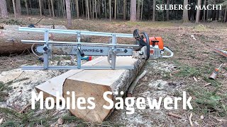 Mobiles Sägewerk im Test  Erfahrung  dumme FEHLER 🔥 [upl. by Rafaela971]