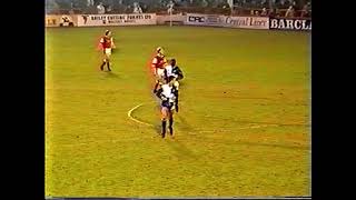 Walsall v Bristol Rovers Fellows Park Dec 1989 [upl. by Atikcir6]