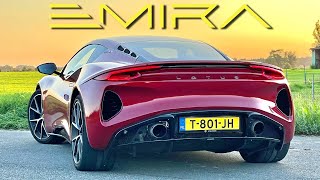 Lotus Emira V6 Supercharged  REVIEW on Autobahn [upl. by Nnylsia]