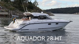 AQUADOR 28 HT  Orust Marin [upl. by Nitreb]