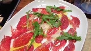 Carpaccio vom Rind  Italienische Kochschule [upl. by Hyozo]