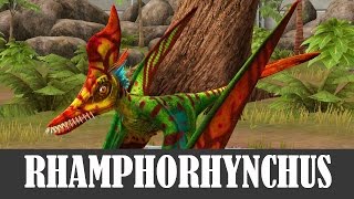 RHAMPHORHYNCHUS LEVEL 40  Jurassic World The Game [upl. by Greene284]