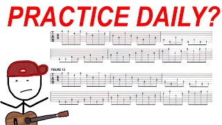 DAILY GUITAR PRACTICE for non beginners [upl. by Ail]