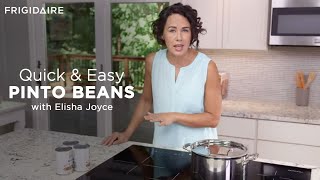 Quick amp Easy Pinto Beans Recipe with Elisha Joyce [upl. by Aisyla]