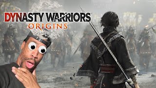 DYNASTY WARRIORS ORIGINS GAMEPLAY REACTION [upl. by Joellen]