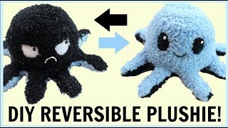 DIY Reversible Octopus Plushie inspired by TeeTurtle [upl. by Tarr]