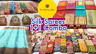 💥தீபாவளி அதிரடி Silk Sarees Combo 11 Offer The Chennai Silks Madurai [upl. by Becca]