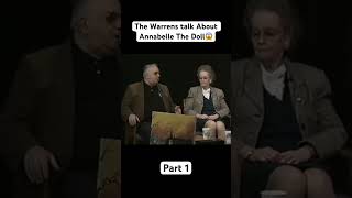 Ed and Lorraine Warren Talk About Annabelle The Doll [upl. by O'Reilly]