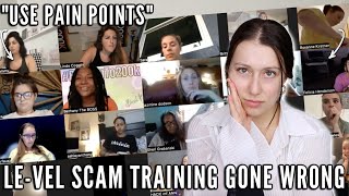 LEVELTHRIVE SCAM TRAINING GONE WRONG [upl. by Nerhe]